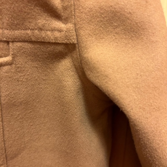 Shades of Grey by Micah Cohen Woman’s Sz M Tan Wool Blend Jacket Blazer - Picture 7 of 12